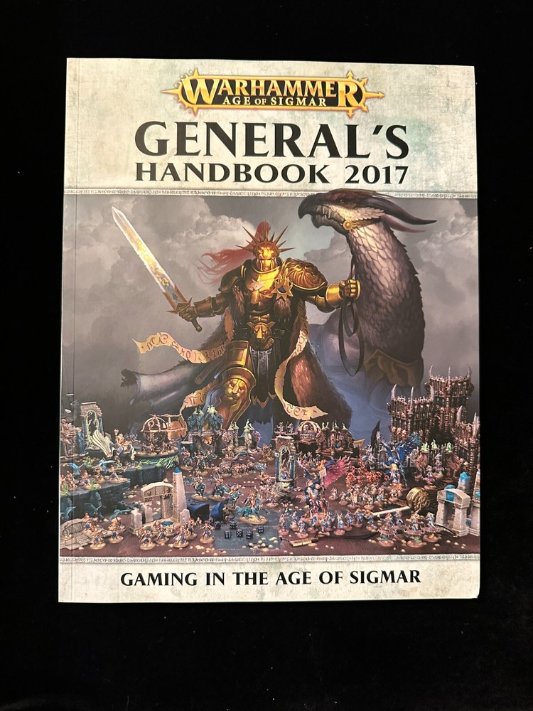 Games Workshop Warhammer AOS Generals Handbook 2017 Rulebook Codex