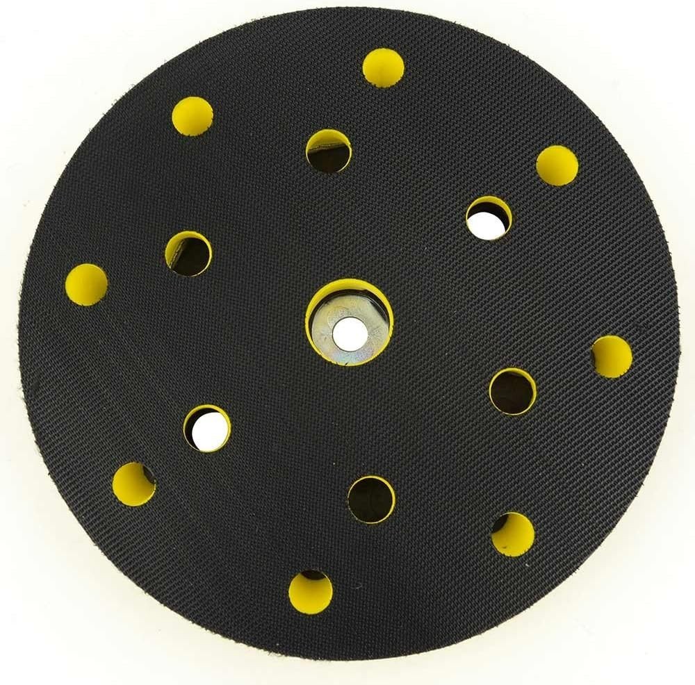 High-Performance 5-Inch Hook & Loop Sander Pad - Medium Grit 180, 8-Hole Design