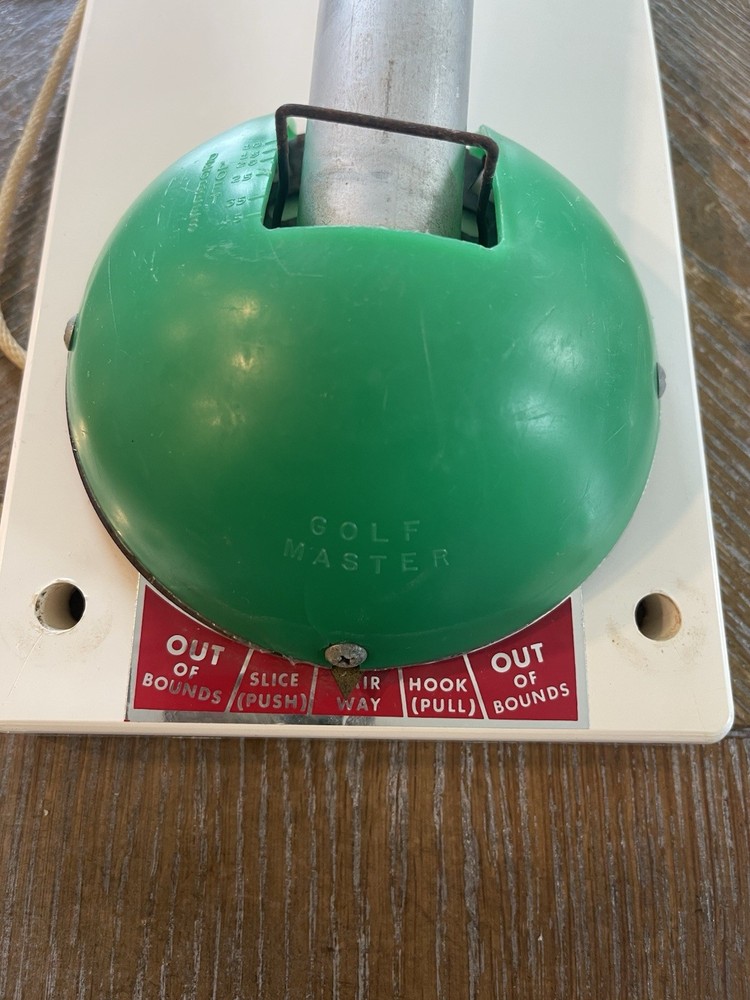 Golf Master - antique hitting practice machine