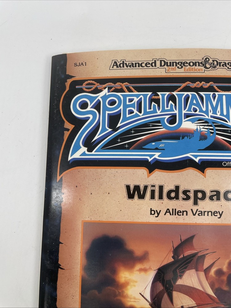 Advanced Dungeons & Dragons Spelljammer w/ Map Adventure Module AD&D