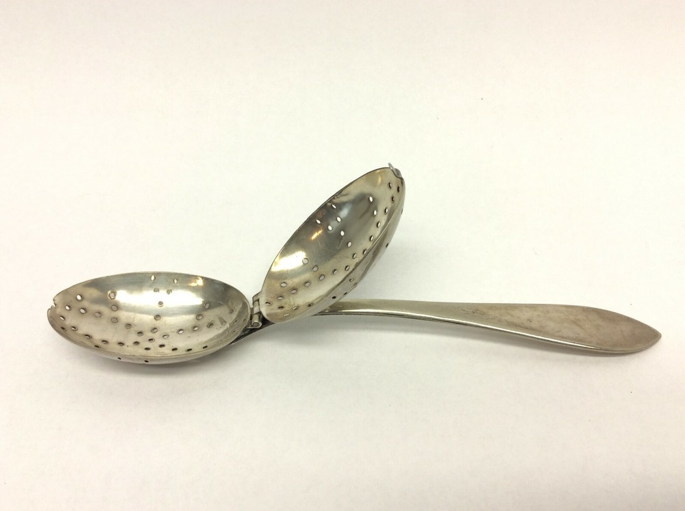 Vintage Williams A-1+ Decorative Tea Strainer Perforated Spoon Kitchen Tool