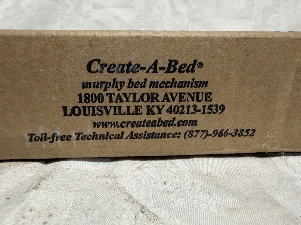 Do-It-Yourself Create-A-Bed Murphy Bed ADJUSTABLE UB Full Bed Mechanism Vertical