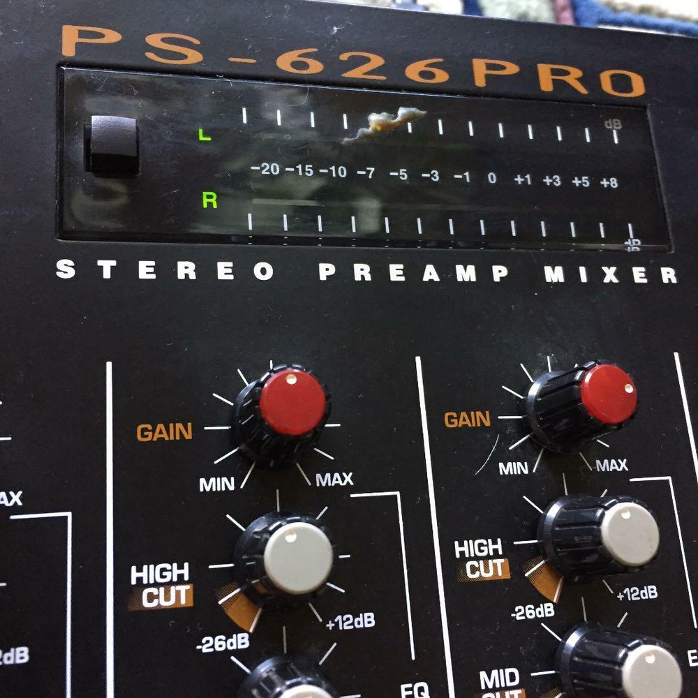 Mixer gemini PS-626PRO Dirty Operation confirmed