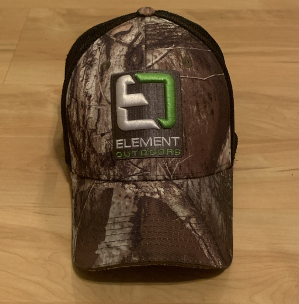 Element Outdoors Realtree Camo Mesh Back Ball Cap Polyester Unisex Adults
