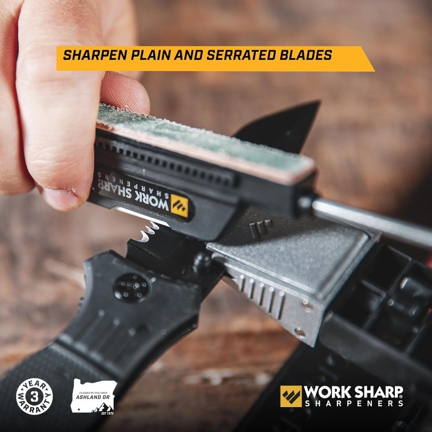 Work Sharp Precision Adjust Elite Knife Sharpener - - For Hunting