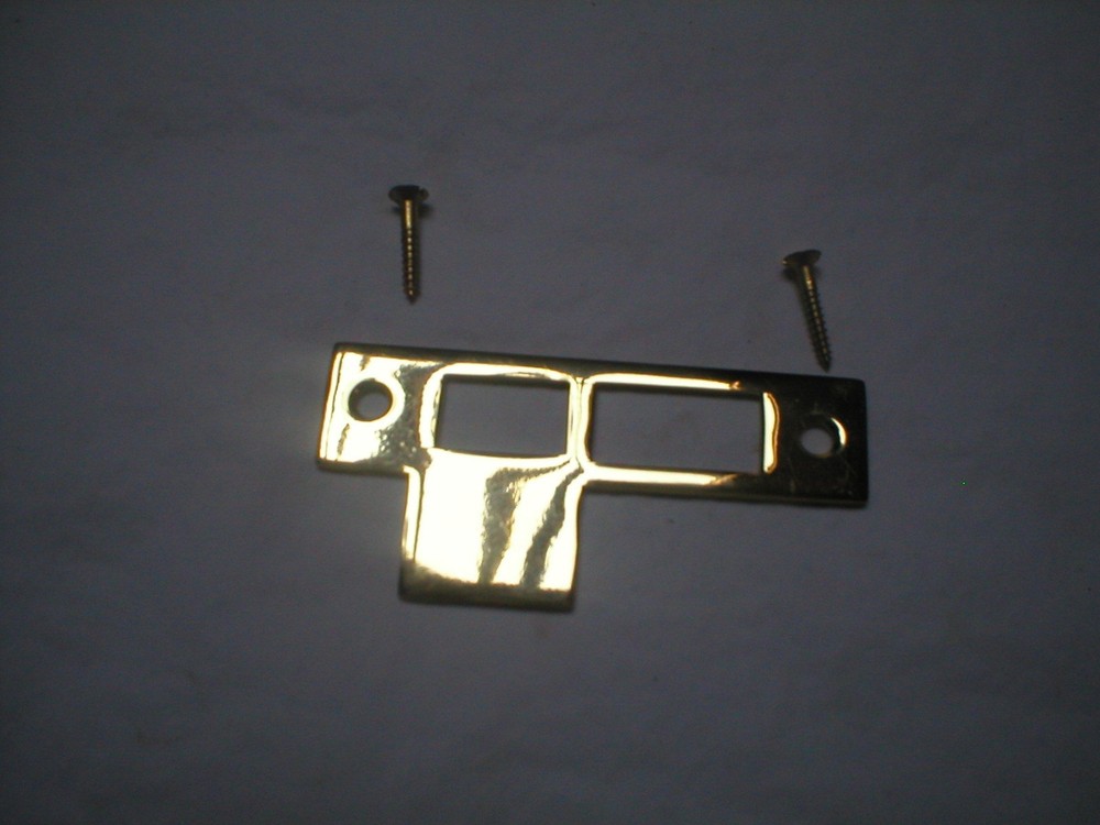 Vintage Solid Brass Striker Plate