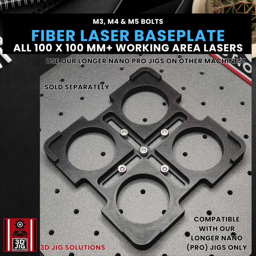 xTool F1 Leather Keychain Jig | Laser Engraving Template for 2 Sizes