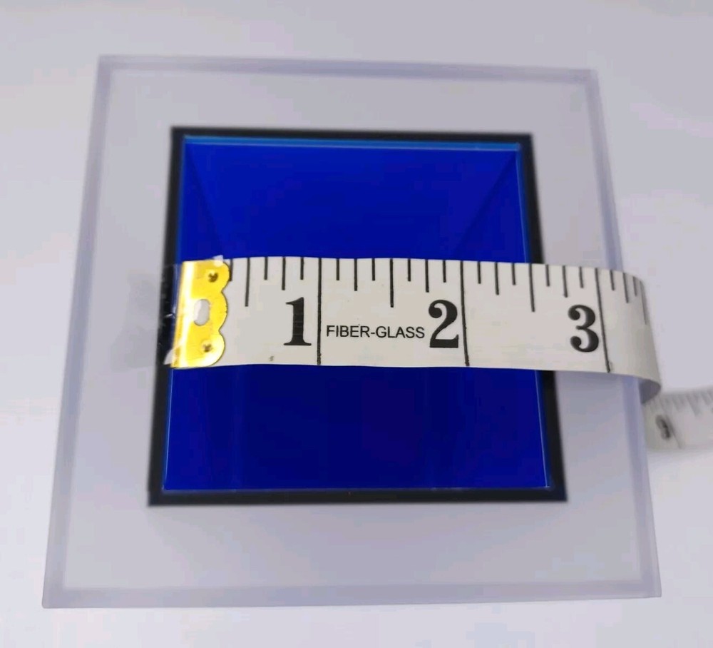 Square Blue Plastic Containers Set For Bathroom