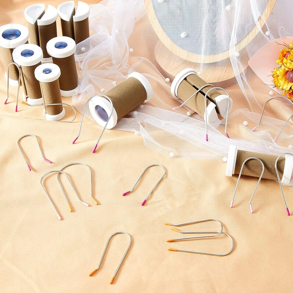 Quality Assorted Hot Roller Clips - Reusable and Versatile Set of 40