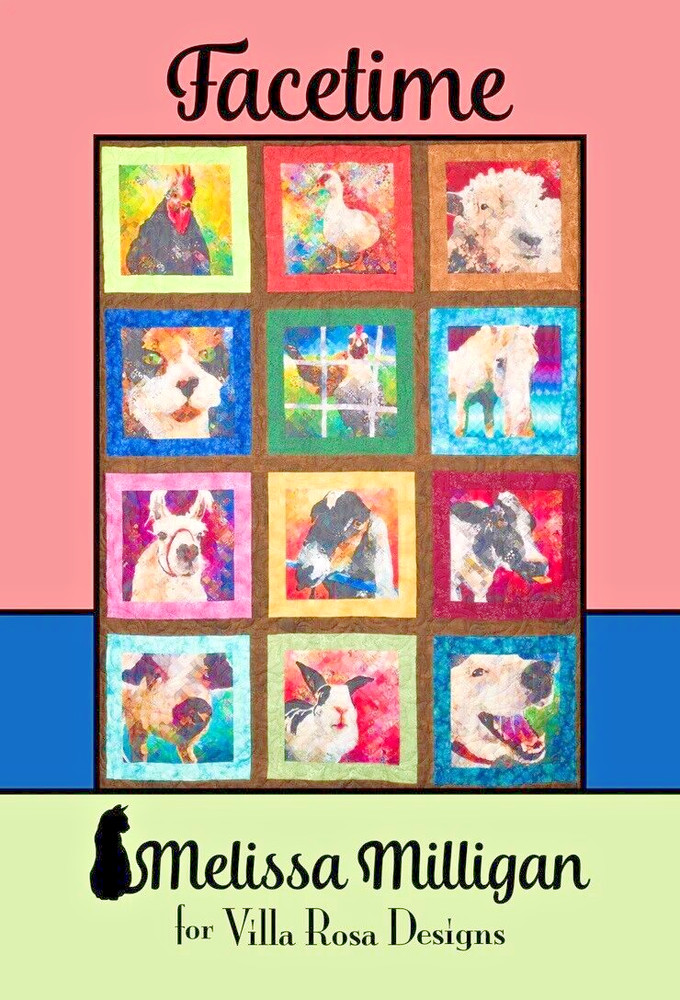 Facetime Quilt Pattern-Using a Panel