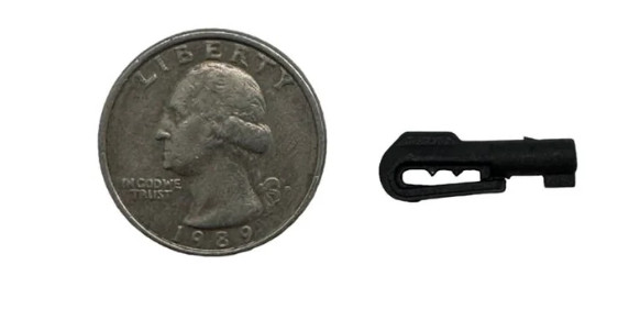 Micro-Clip Hidden Handcuff Key- 2 Pack