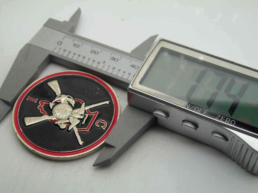 MARINE VETS SEMPER FI C I CHALLENGE COIN
