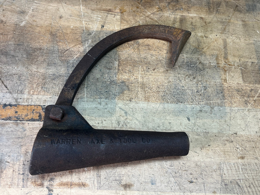 Warren Axe & Tool Co Cant Hook Peavey Log Roller Tool Vintage PA Logging Tool