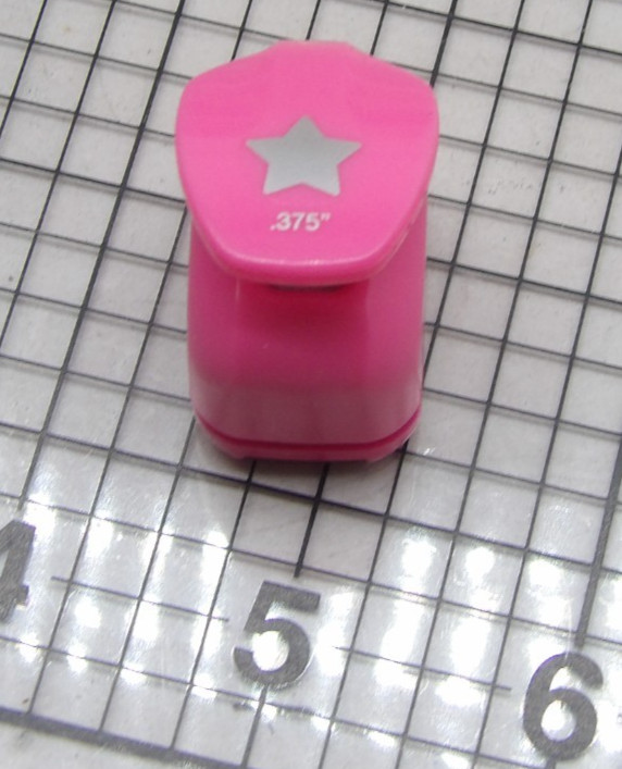 .375" Star Small Paper Punch