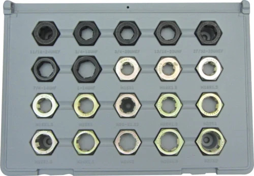 Lang Tools 2599 20 piece Master Spindle Rethread Die Set