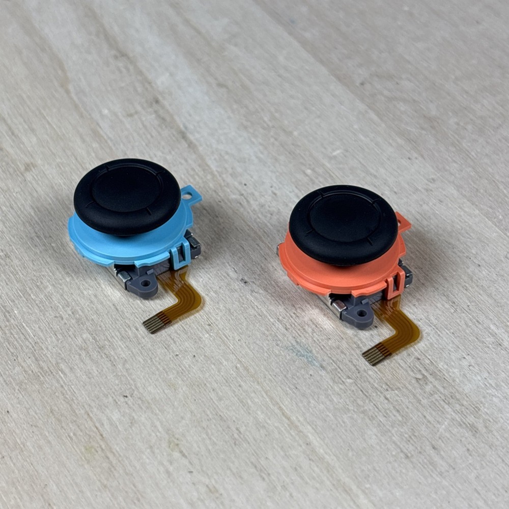Nintendo Switch 2 - Hall Effect Joy-Con Joystick Assembly 2 Pack Blue/Light Red