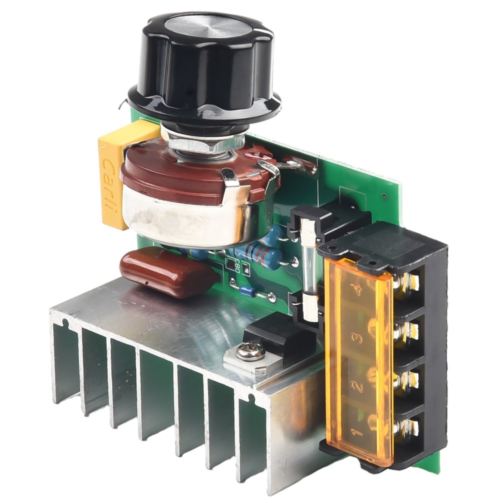 4000W 220V AC SCR Motor Speed Controller Module Voltage Regulator Dimmer