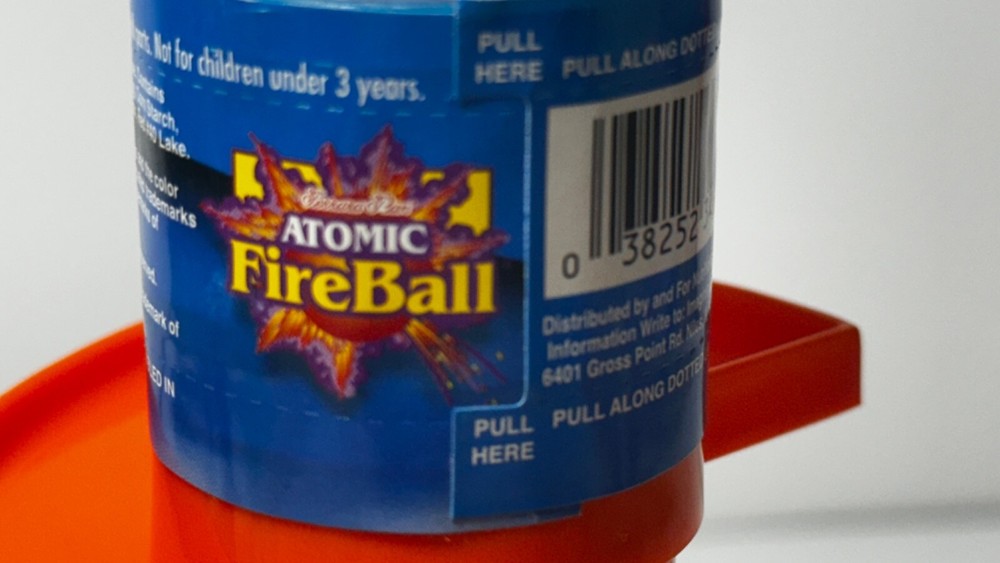 Hot Wheels Atomic FireBall Flix Candy Dispenser from 2000