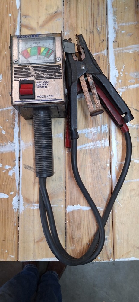 Old School Battery Tester