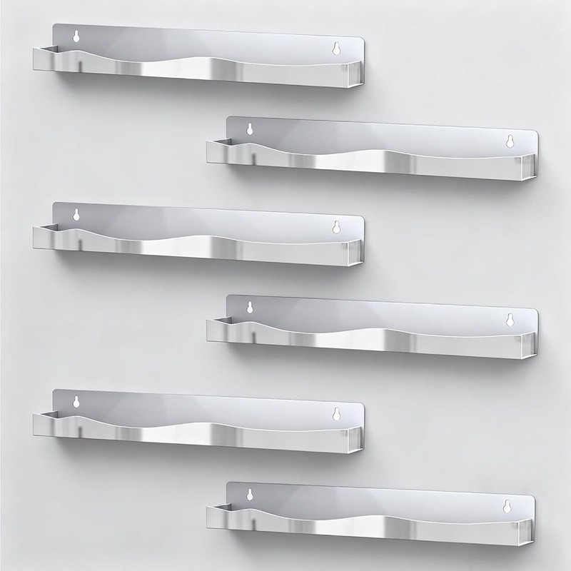 Acrylic Nail Polish Holder Wall Mountable Multi-Purpose Makeup Organizer Display