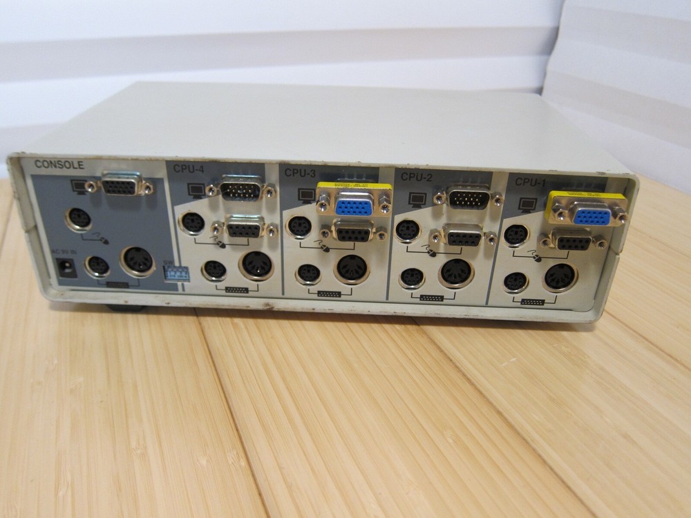 Edimax CPU Switch Mouse Conversion CAS-421 Intellimouse with Power Adapter