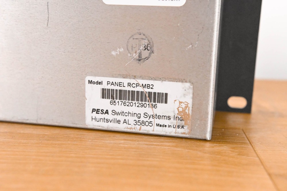 Pesa RCP-MB2 2RU Control Panel (NO POWER SUPPLY) CG01URT