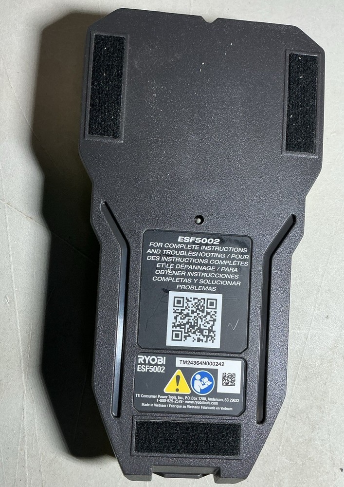 RYOBI ESF5002 Whole Stud Finder Auto Depth Scan Tech Hand-Held Multiple LED A21