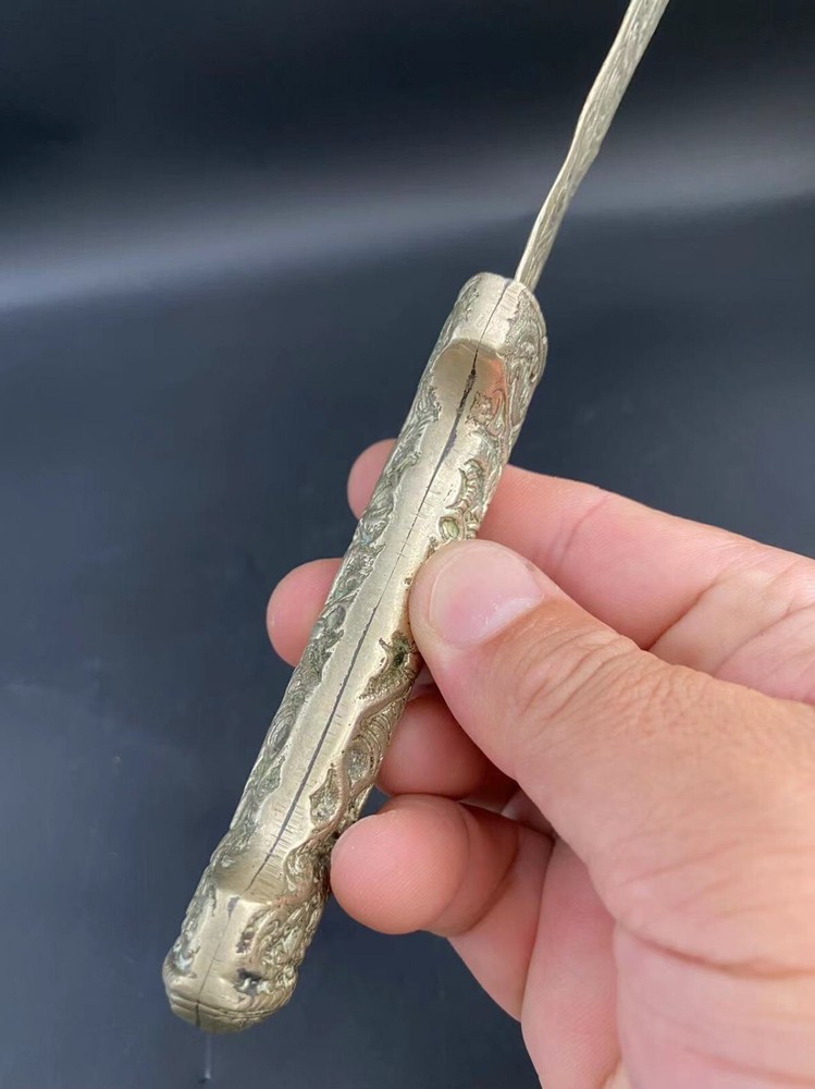 vintage carved knife