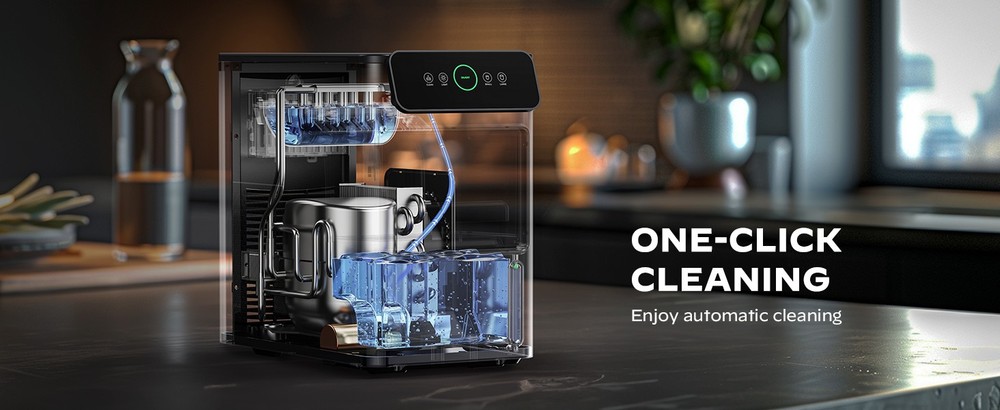 Portable Countertop Ice Maker Machine Bullet Ice Fast Electric Kitchen Camping