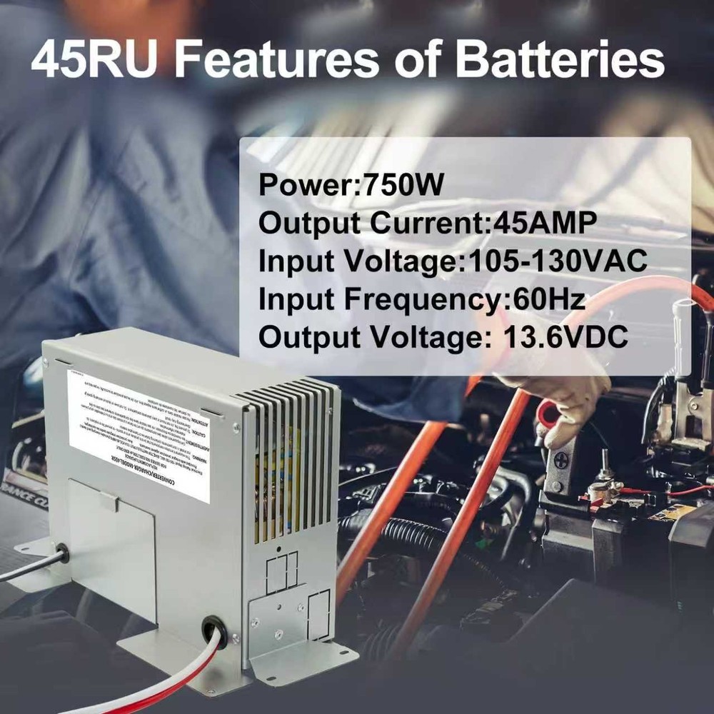 45RU 45amp RV Power Converter for Paralax and for Magnetek 7345 Power Centers