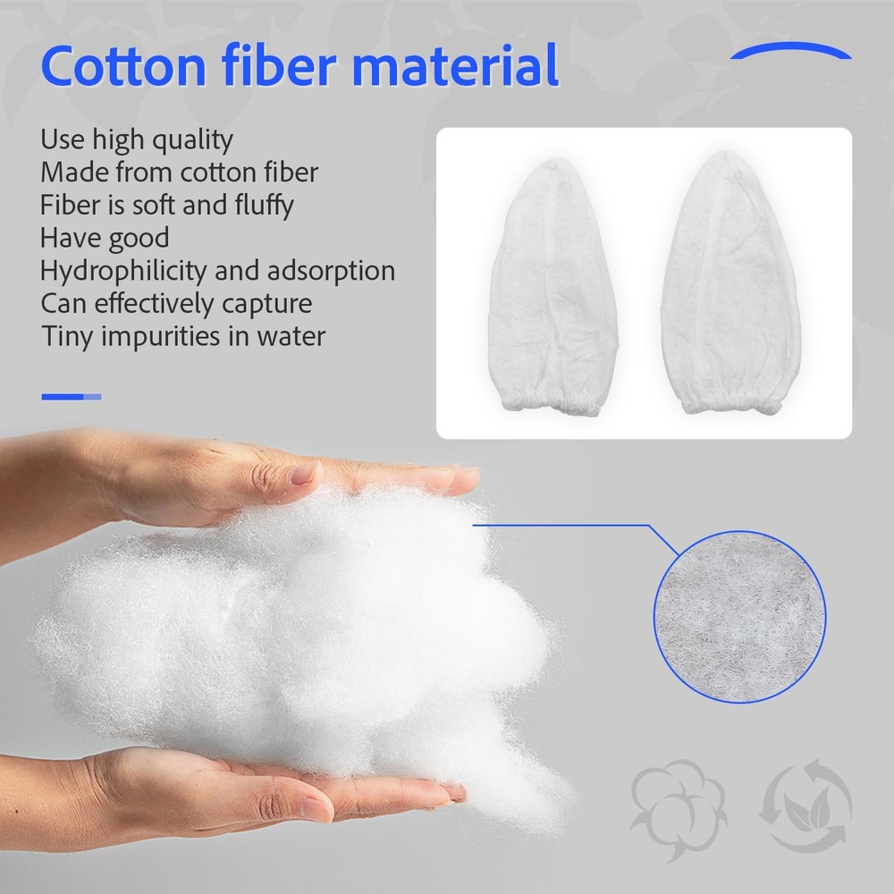 Replacement Vacuum Filter Cotton for Pool Blaster (3 Pack) 3 Pack