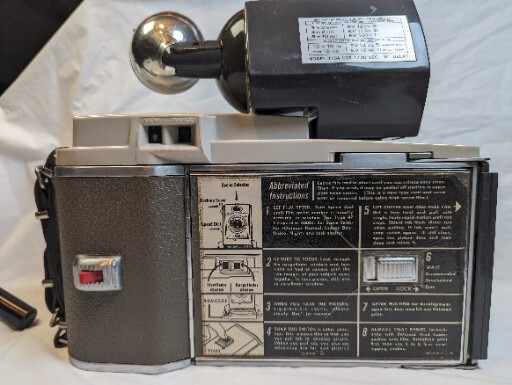 Vintage Polaroid 850 Land Camera With Case