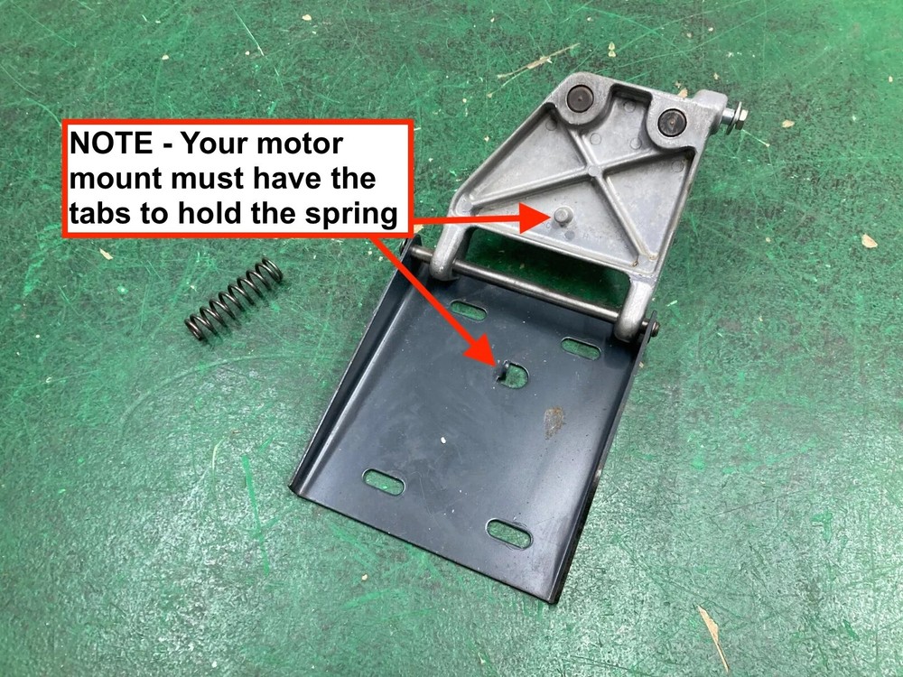 Spring for Craftsman Table Saw Motor Mount