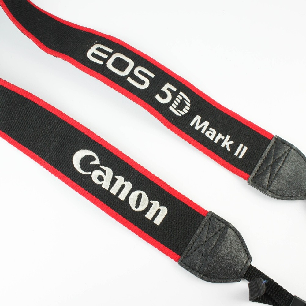 Canon EOS 5D Mark II - 1.5" Wide Blue/Red/White - Nylon Camera Strap
