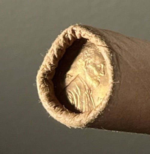 1978-P BU RED LINCOLN MEMORIAL CENT ROLL Original Wrapper