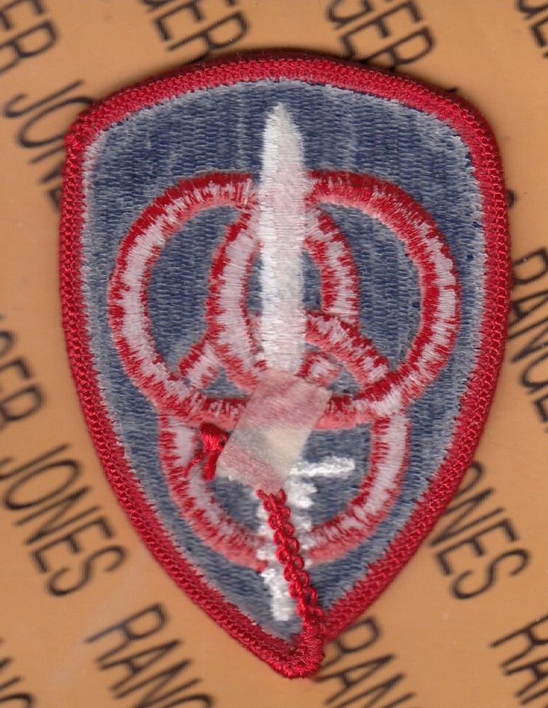 US Army 3rd Personnel Command ~3" shoulder patch m/e