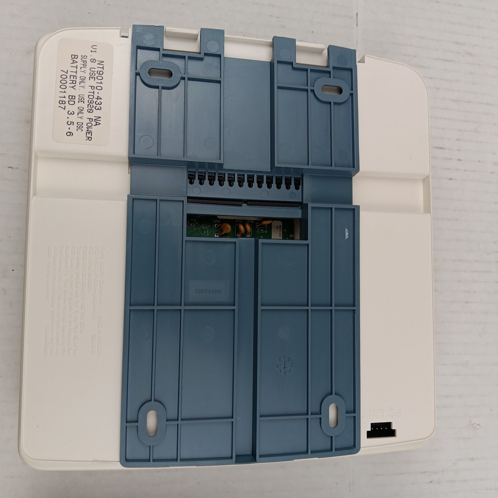 DSC NT9010 Security System Control Panel New Old Stock Manual And Transformer