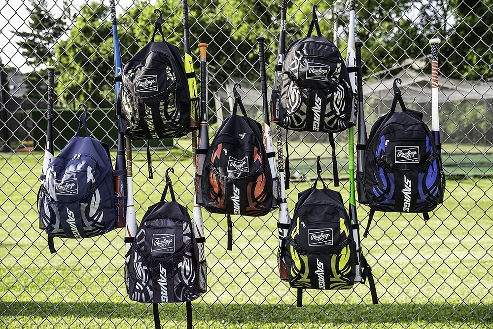 | SAVAGE Backpack Equipment Bag | T-/ Baseball / Softball | Black