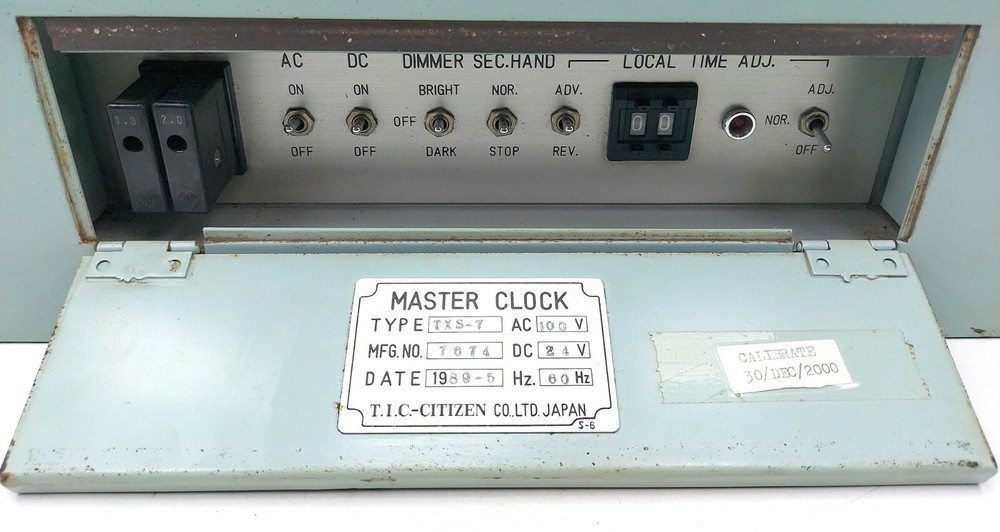 TIC Citizen Type-TXS-7 Marine Ship Master Clock