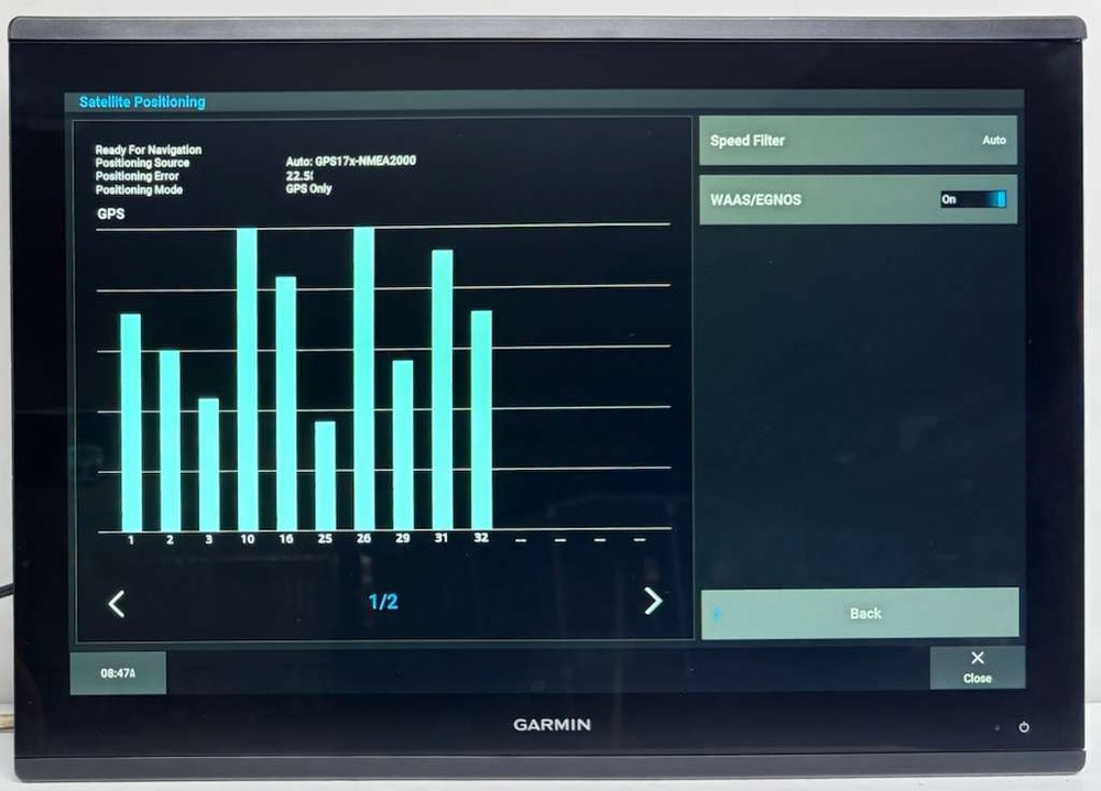 Garmin GPSmap 8624 24" Touchscreen MFD GPS ChartPlotter Display