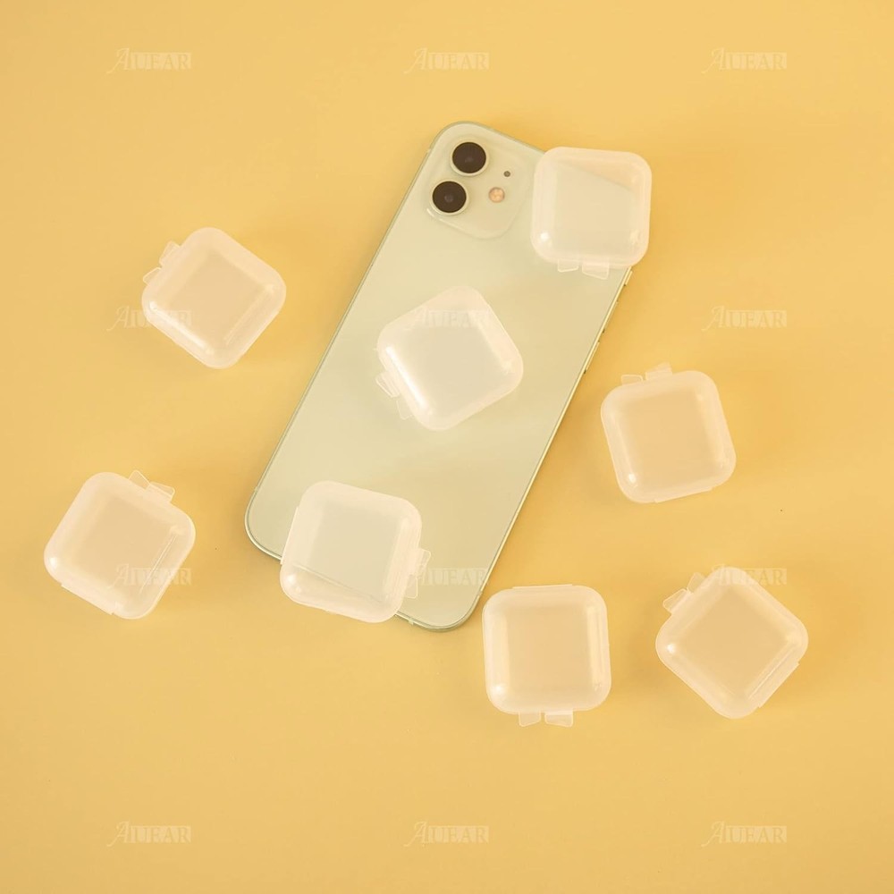 Mini Clear Storage Boxes With Lids