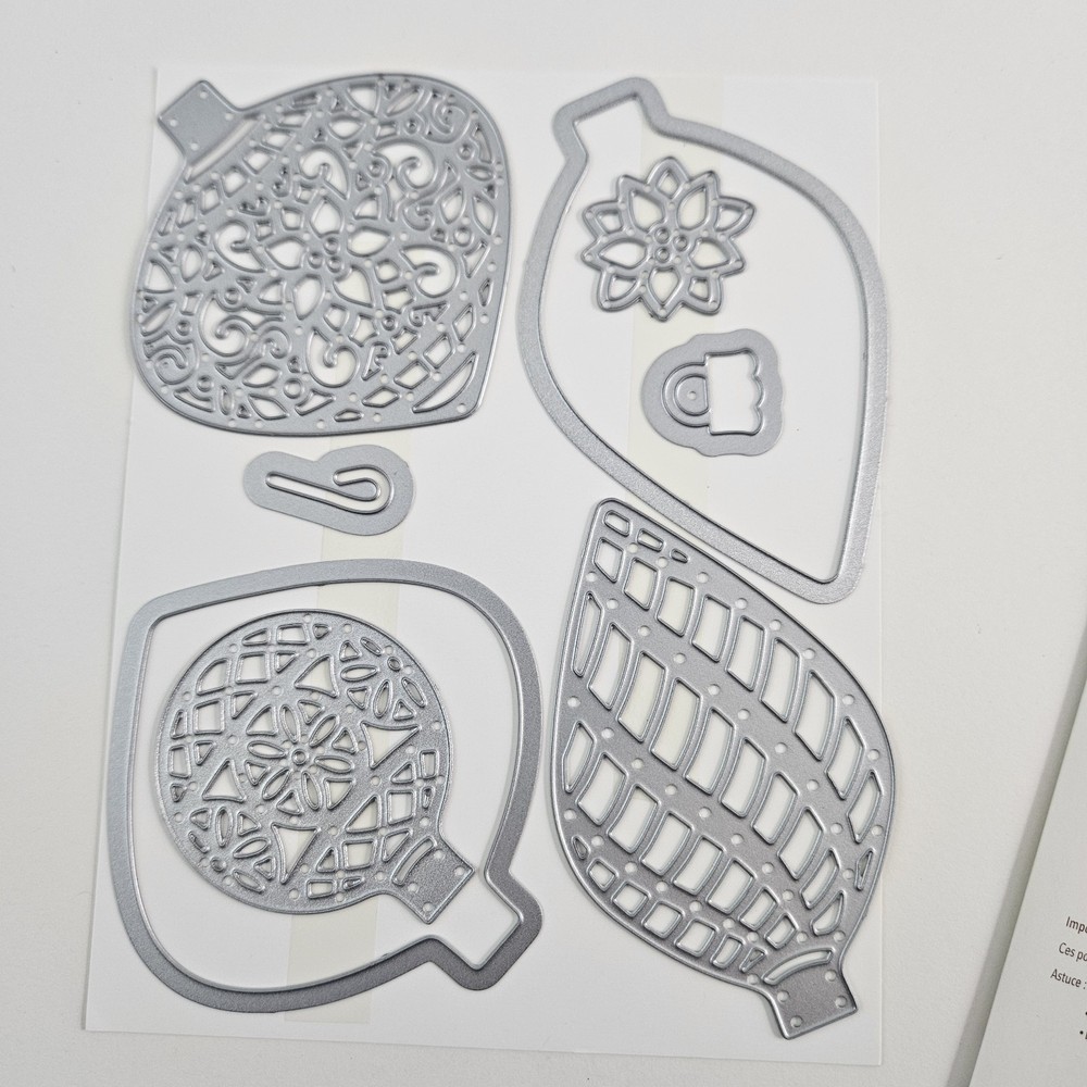 Stampin Up Big Shot Delicate Ornament Thinlits Dies