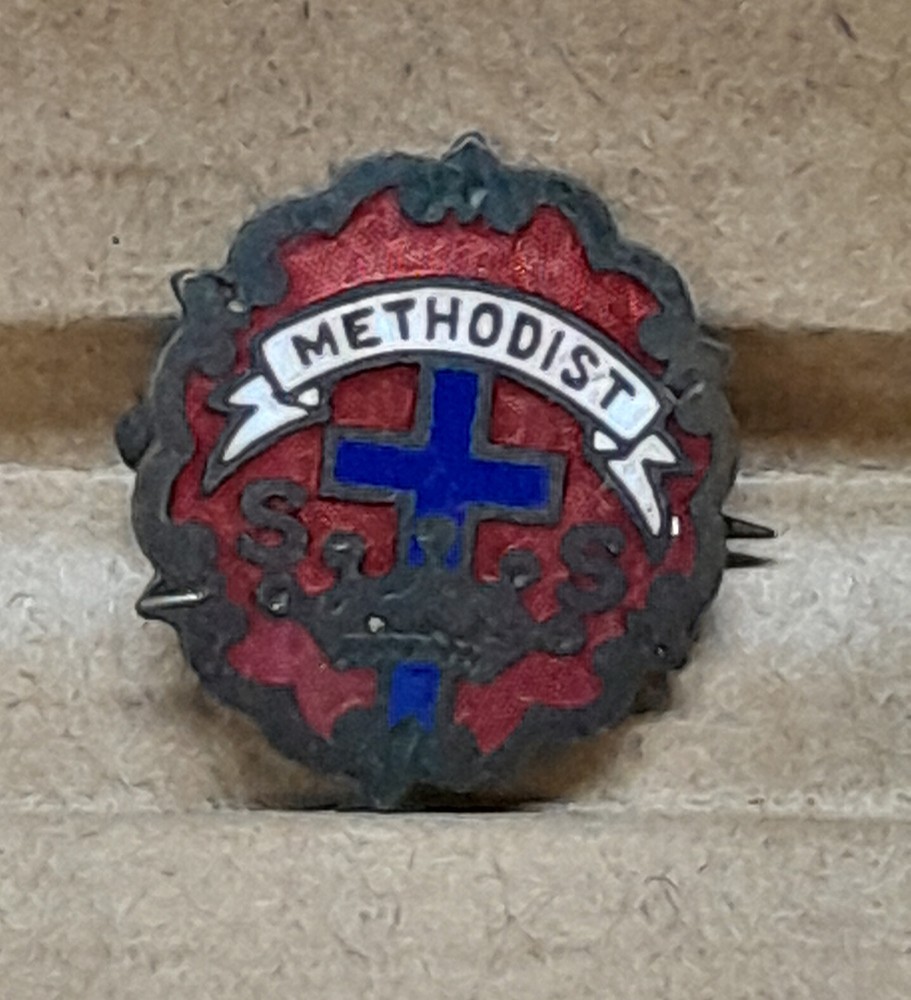 Authentic Vintage Methodist Pin Back