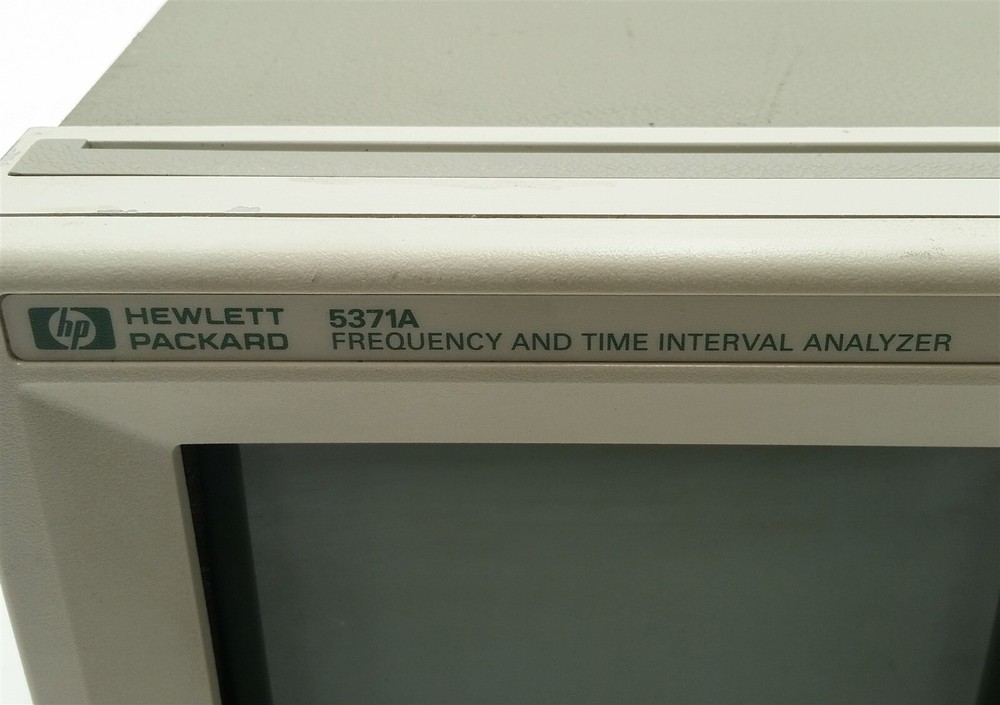 HP KEYSIGHT AGILENT 5371A 5371 FREQUENCY AND TIME INTERNAL ANALYZER 2*54002A