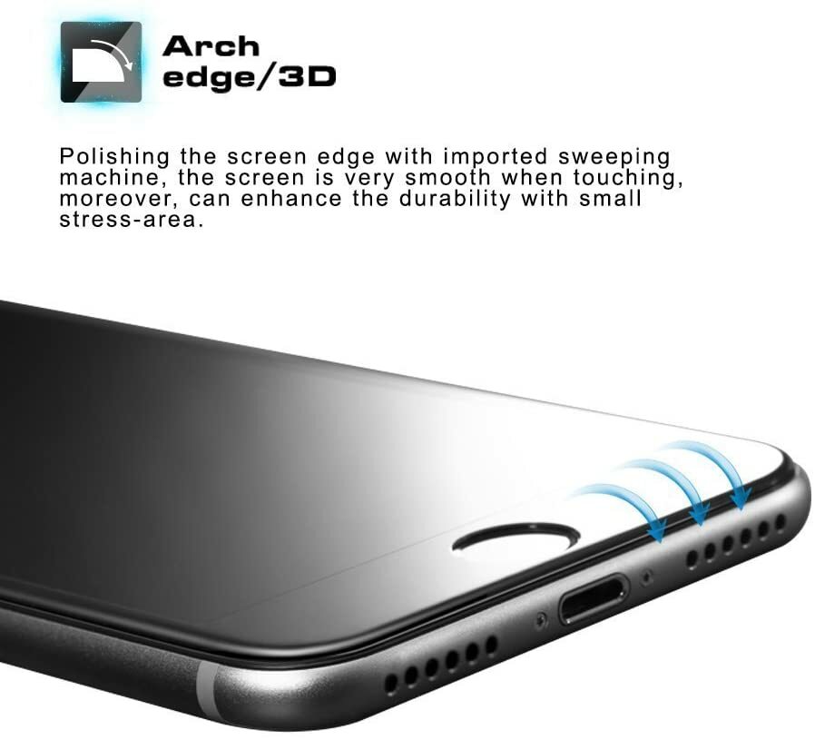 For Nokia C300 Screen Protector [Full Coverage] Edge to Edge HD Tempered Glass