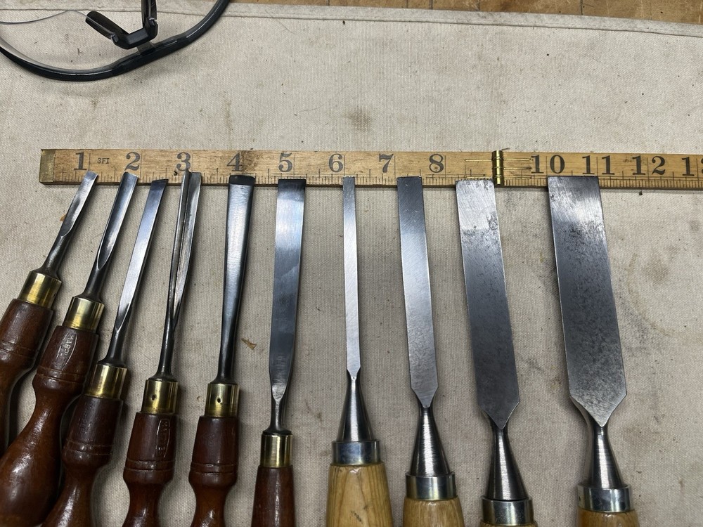 10 Pc Marples Wood carving chisel set