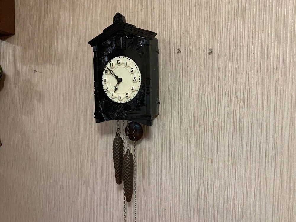 Soviet Vintage Cuckoo clock, USSR clock, Soviet working clock, Working cuckoo