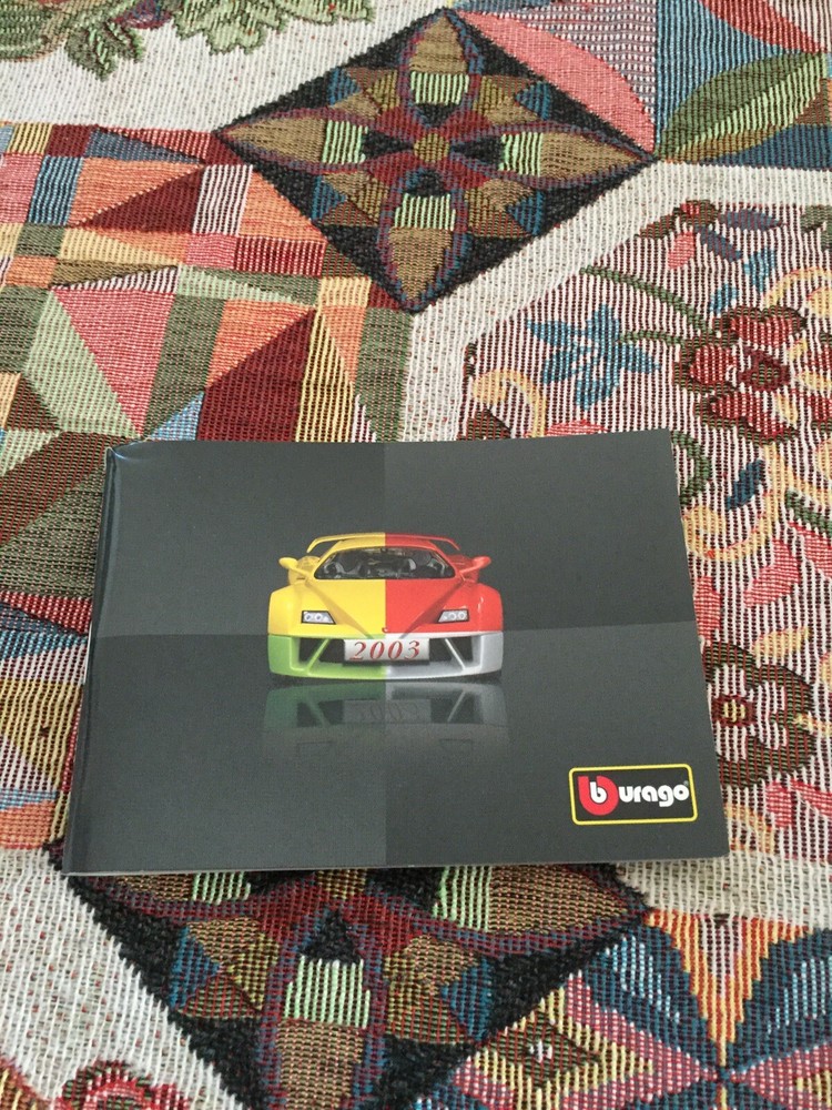 2003 Burago Auto Catalog
