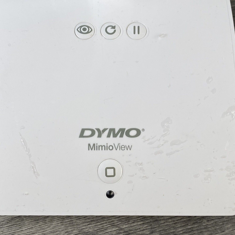 DYMO Mimio View White USB Document Camera Model ICD03- Untested