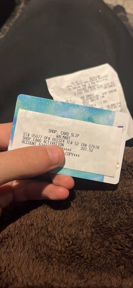 walmart gift card 201.52$